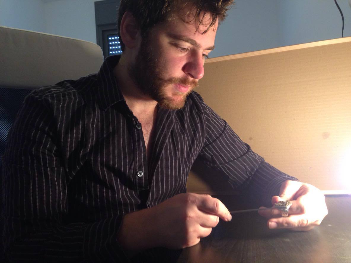 jewelry designer makes city rings in israel