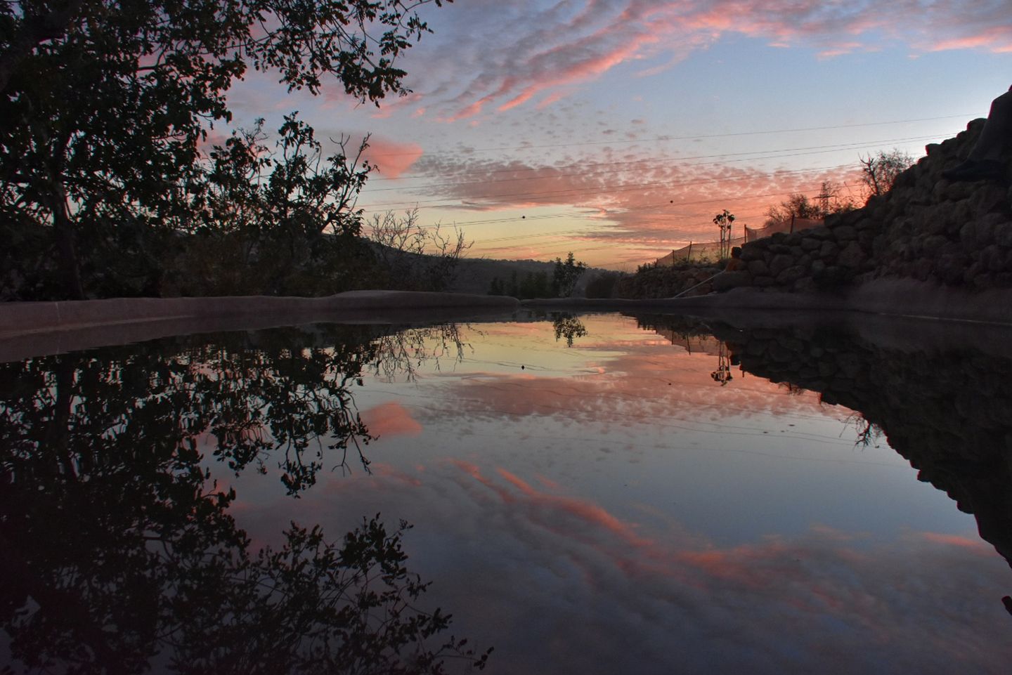Ein Lavan is a spring located right next to the Biblical Zoo in Jerusalem