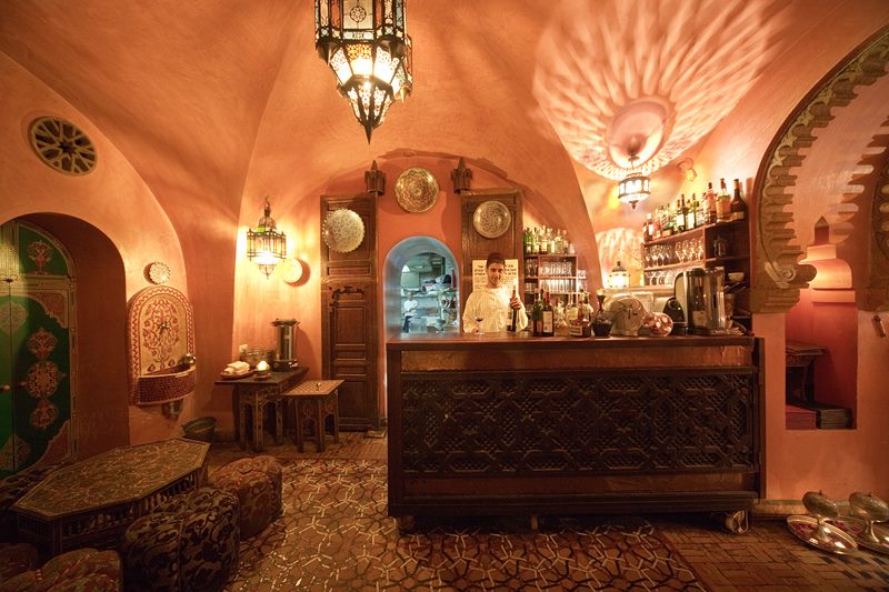 Darna in Jerusalem is a Moroccan theme restaurant where the waiters dress in traditional Moroccan garb