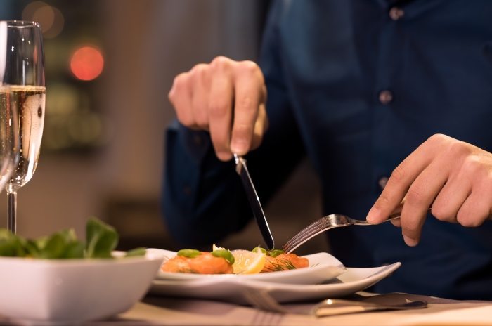 Sofia restaurant is located inside the Inbal hotel and serves gourmet Italian food