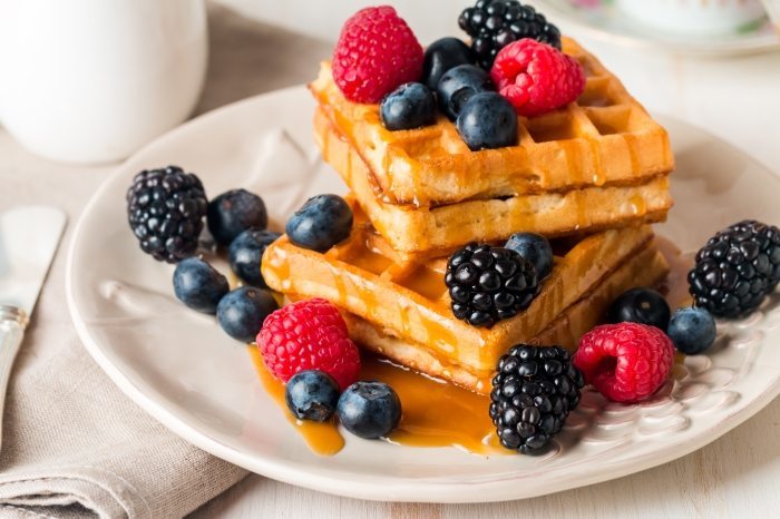 Waffle Bar in Tel Aviv serves all kinds of delicious desserts as well as pizzas and pastas