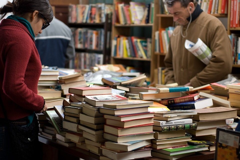 Holzer books on Jaffa street Jerusalem is a common place for book lovers to spend time and attend events