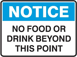 No Food Byond This Point