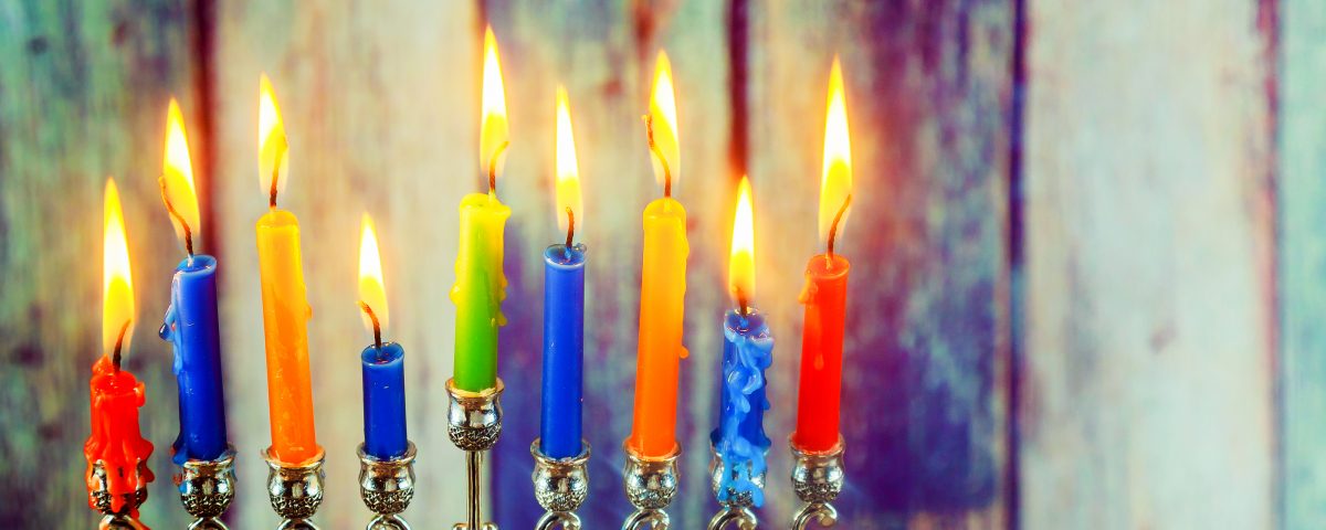 Star Of David Hanukkah Menorah