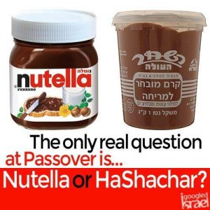 so which do you prefer on your matza?