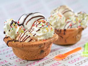 ice cream and a cookie?