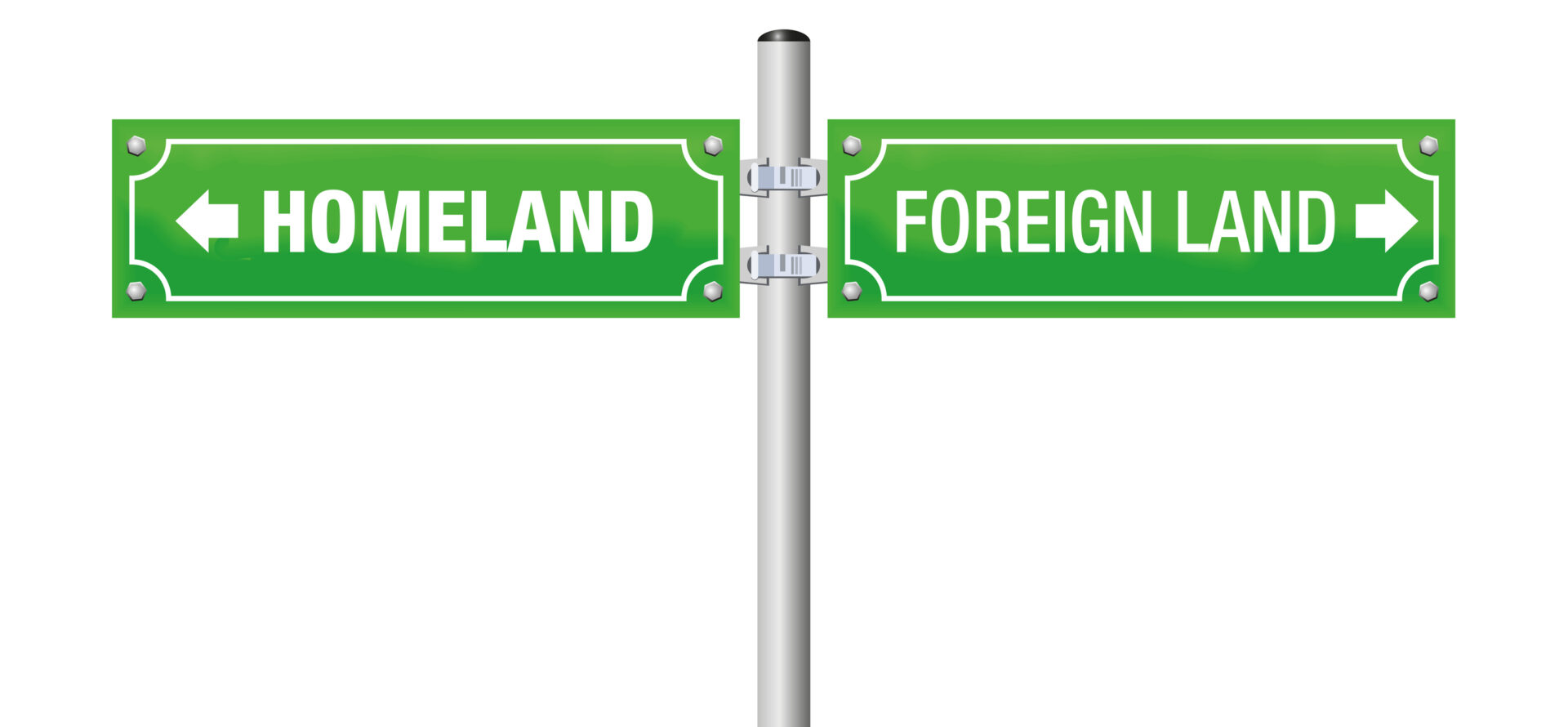 signs expressing the exile of the jewish people after the second holy temple destruction in israel