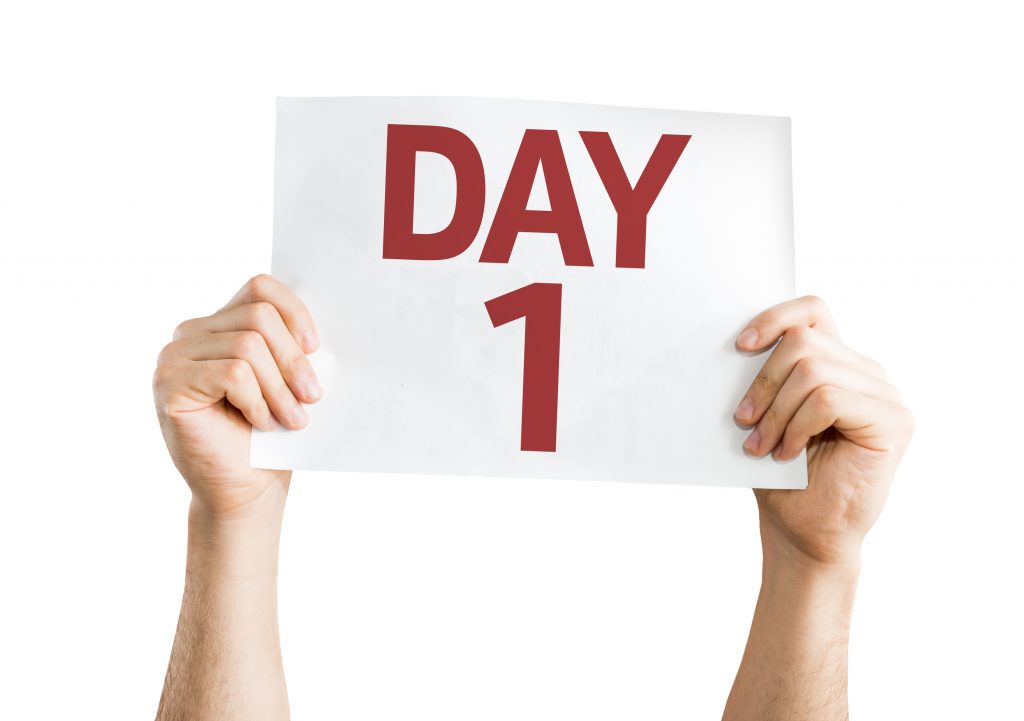 first day of the rosh hashanah day 1 sign