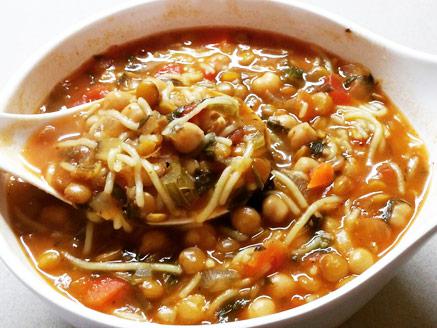 harira soup in a jewish israeli home
